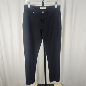 Calvin Klein Jeans Black Stretch Pants Women’s 8 Modern Minimalist Refined Chic